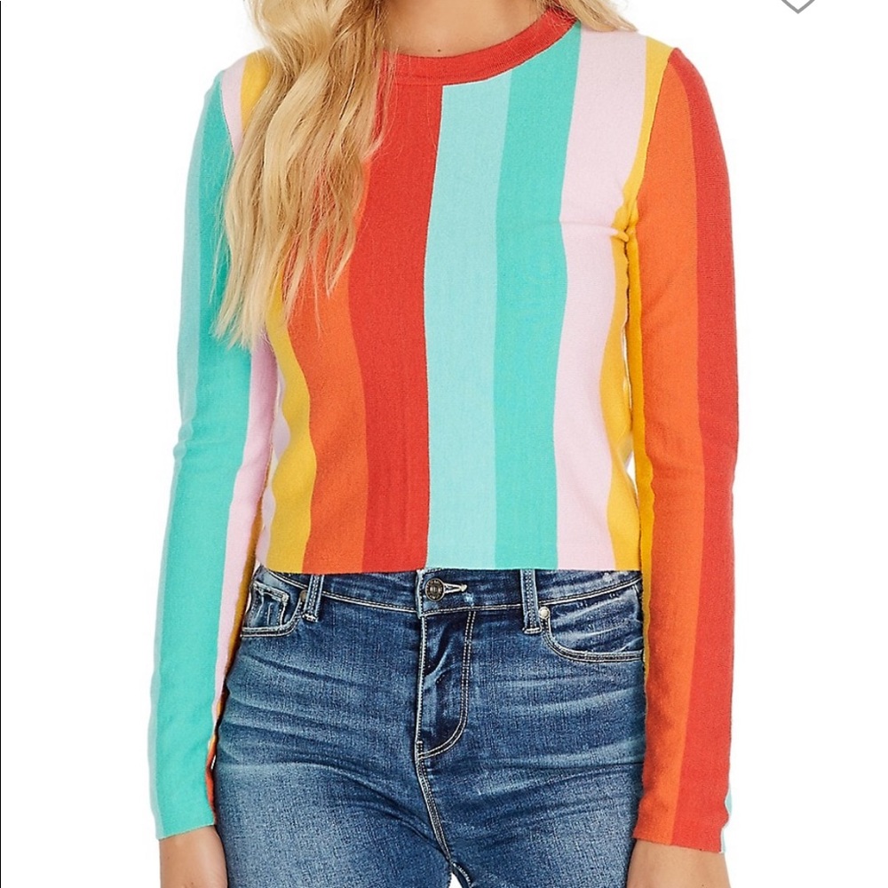 Buffalo David Bitton Multicolor Striped Sweater